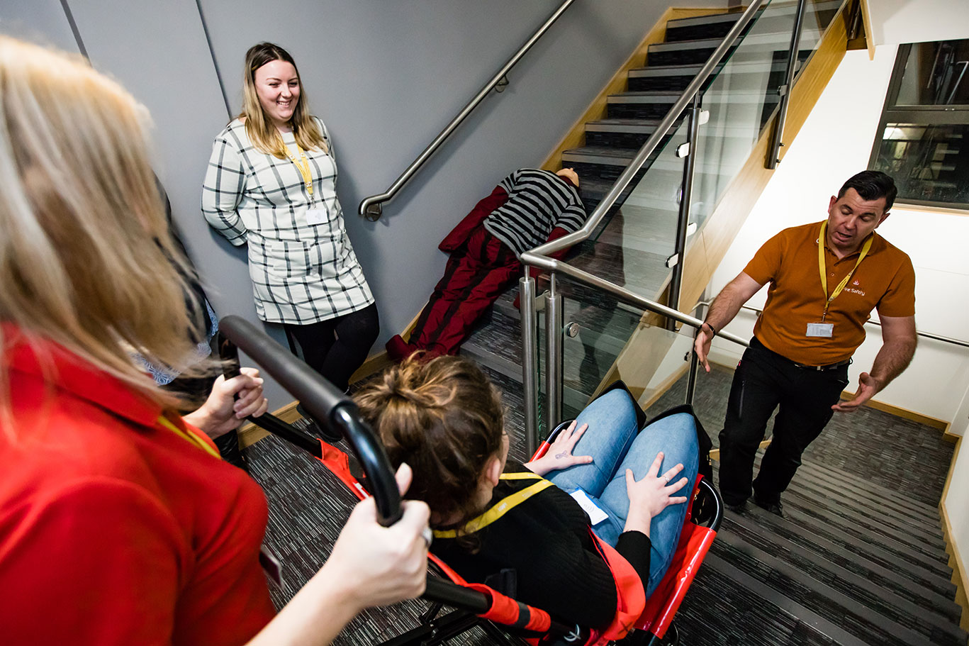 evacuation chair training